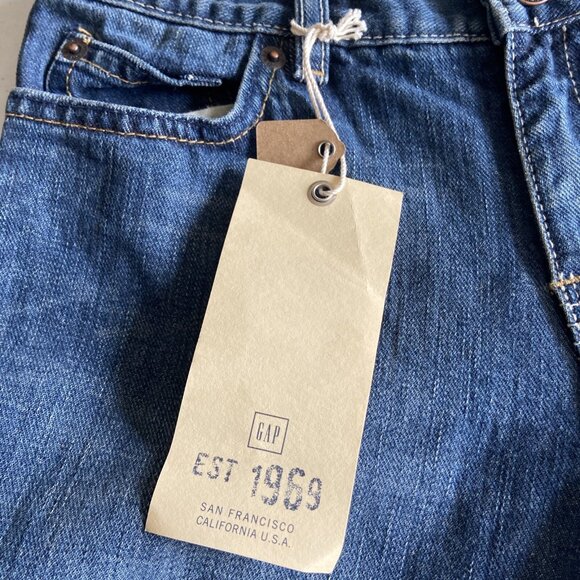 Gap Denim Womens 26x30 Blue Demim Jeans Bootcut NWT 14 Reg Med Wash - Picture 5 of 8